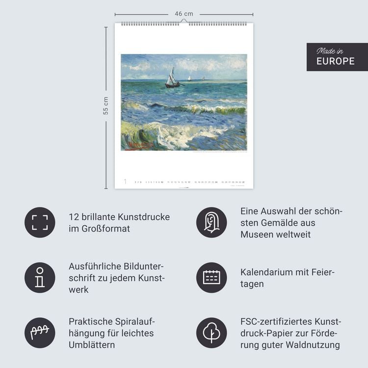 Produktbild: Vincent van Gogh Edition Kalender 2027