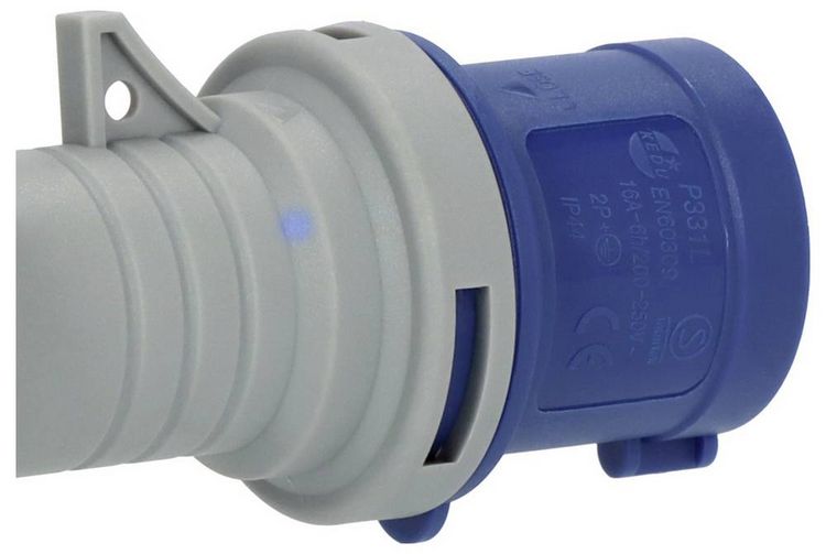 Produktbild: Brennenstuhl 1167650310 Strom Camping-CEE-Verl&auml;ngerungskabel Blau, Schwarz, Grau, Orange 10 m H07RN-F 3G 2,5 mm&sup2;