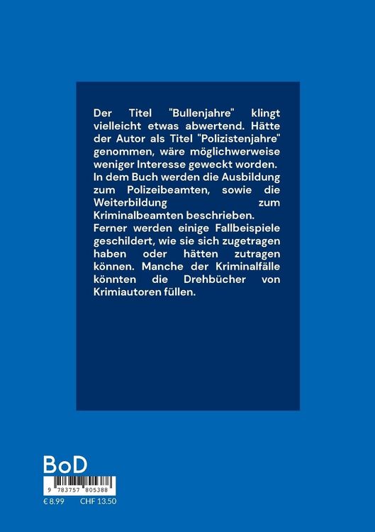 Produktbild: Bullenjahre