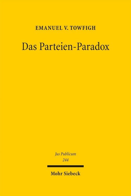 Produktbild: Das Parteien-Paradox