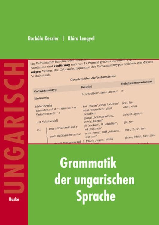 Produktbild: Ungarische Grammatik