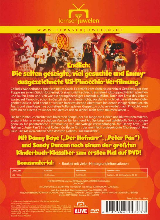 Produktbild: Pinocchio - fernsehjuwelen