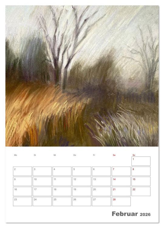 Produktbild: Anna Arndt Jahresimpressionen mit Planer (Wandkalender 2026 DIN A3 hoch), CALVENDO Monatskalender