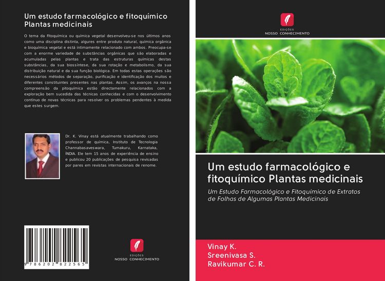 Produktbild: Um estudo farmacol&oacute;gico e fitoqu&iacute;mico Plantas medicinais