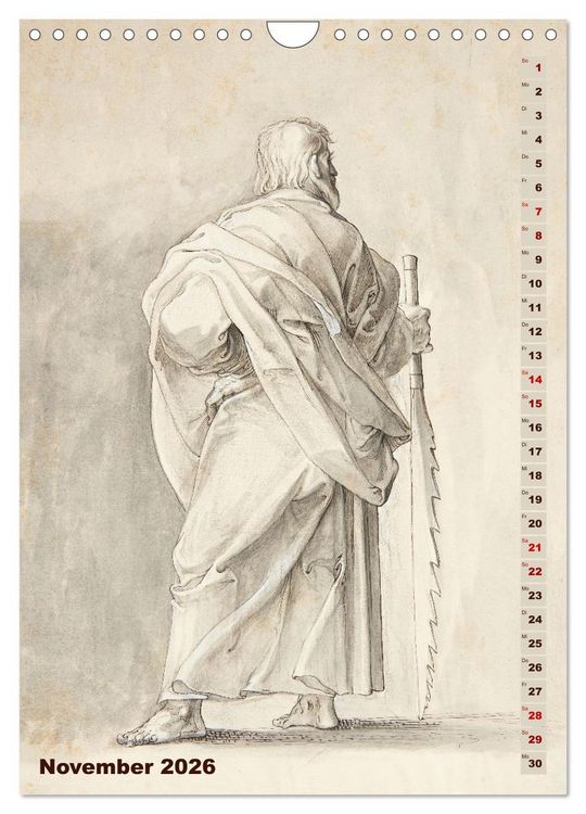 Produktbild: Jesus und die zw&ouml;lf Apostel (Wandkalender 2026 DIN A4 hoch), CALVENDO Monatskalender
