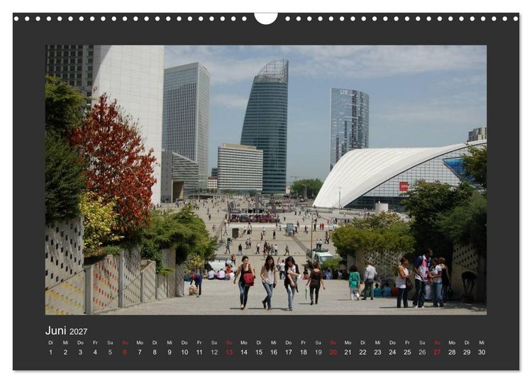 Produktbild: Paris, mon amour (Wandkalender 2027 DIN A3 quer), CALVENDO Monatskalender