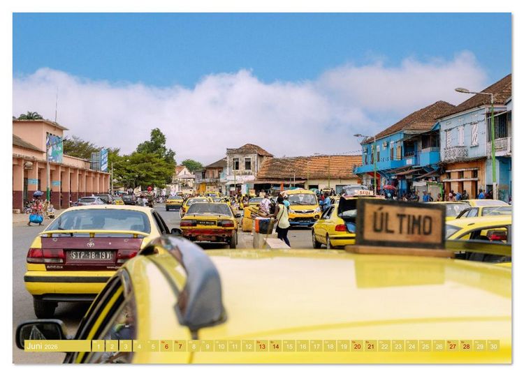 Produktbild: Sao Tome. Paradiesinsel vor der K&uuml;ste Westafrikas (Tischkalender 2026 DIN A5 quer), CALVENDO Monatskalender
