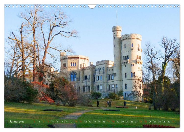 Produktbild: K&ouml;nigliche Residenzen in Potsdam (Wandkalender 2026 DIN A3 quer), CALVENDO Monatskalender