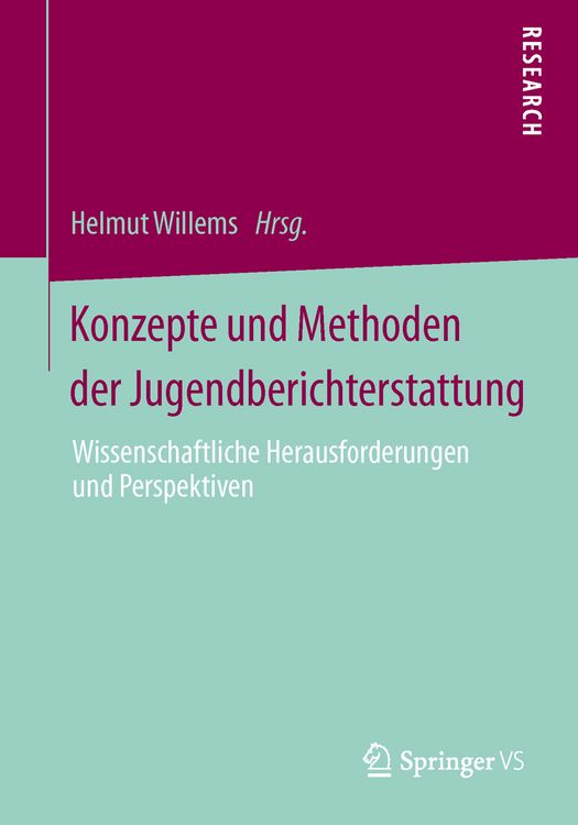 Produktbild: Konzepte und Methoden der Jugendberichterstattung