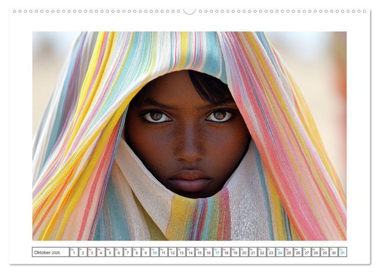 Produktbild: Die Farben der Sch&ouml;nheit (Wandkalender 2026 DIN A2 quer), CALVENDO Monatskalender