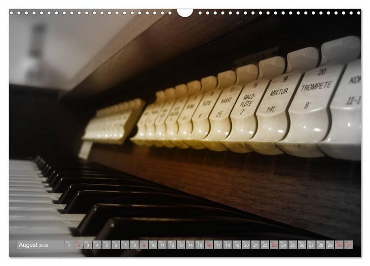 Produktbild: Music Magic of musical instruments (Wall Calendar 2026 DIN A3 landscape), CALVENDO 12 Month Wall Calendar