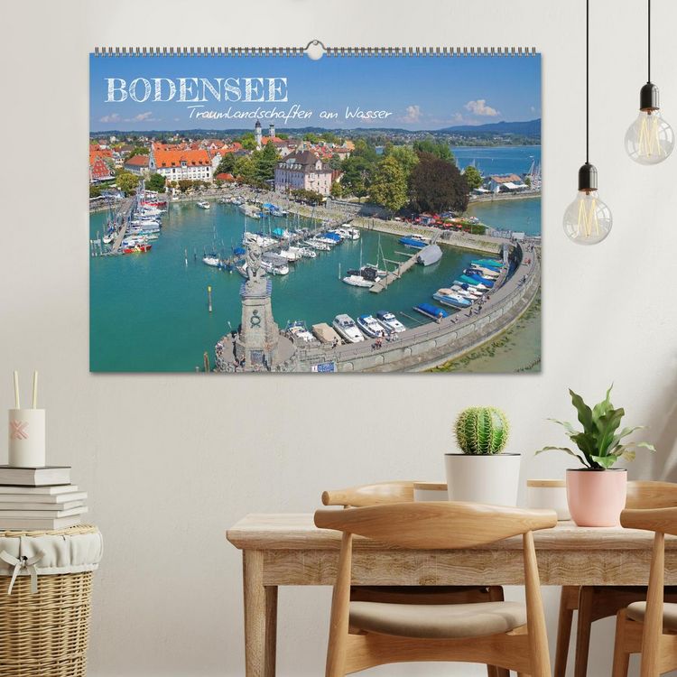 Produktbild: Bodensee - Traumlandschaften am Wasser (Wandkalender 2026 DIN A2 quer), CALVENDO Monatskalender