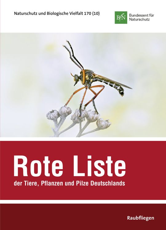 Produktbild: NaBiV Heft 170/10: Rote Liste und Gesamtartenliste der Raubfliegen (Diptera: Asilidae) Deutschlands