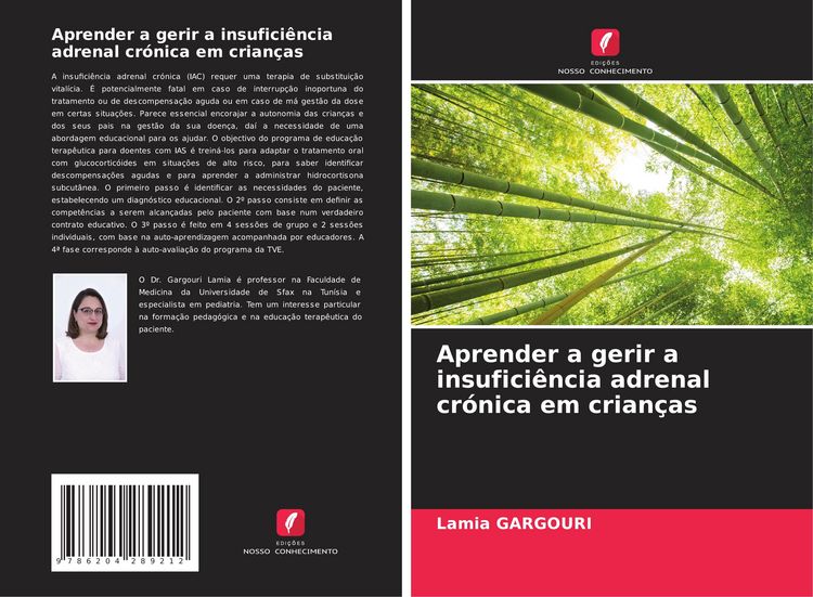 Produktbild: Aprender a gerir a insufici&ecirc;ncia adrenal cr&oacute;nica em crian&ccedil;as