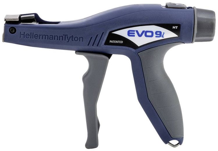 Produktbild: HellermannTyton EVO9i-MET/PL-BU Kabelbinderzange EVO9i Blau-Grau
