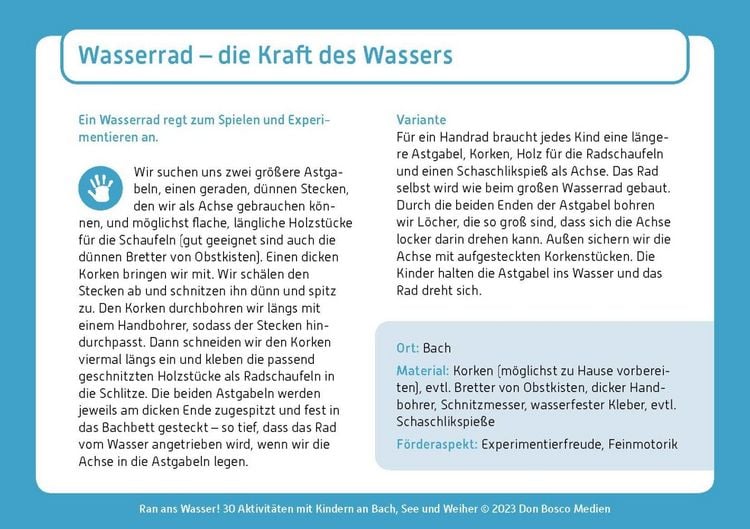 Produktbild: Ran ans Wasser!