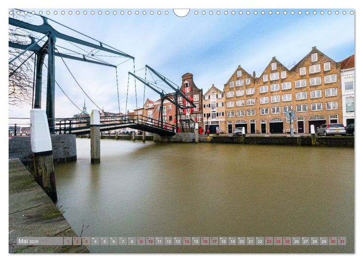 Produktbild: Ein Blick auf Dordrecht (Wandkalender 2026 DIN A3 quer), CALVENDO Monatskalender