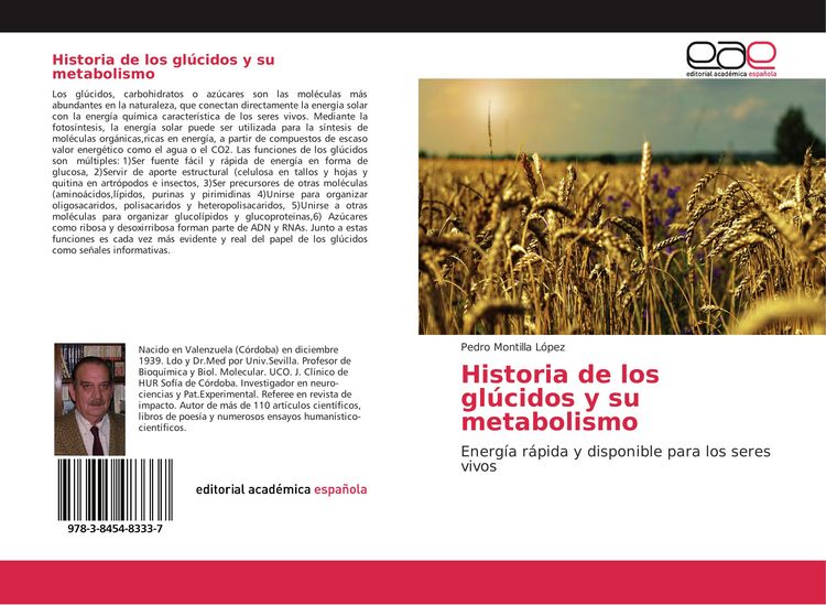 Produktbild: Historia de los gl&uacute;cidos y su metabolismo