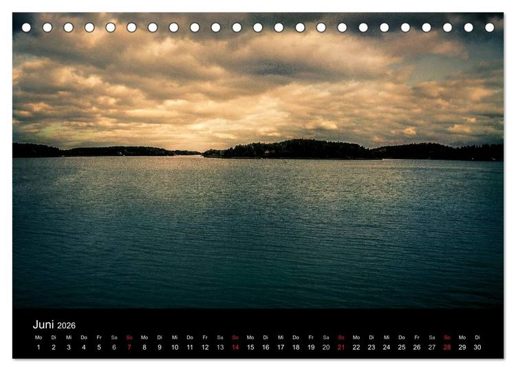 Produktbild: Finnland Sch&auml;renmeer (Tischkalender 2026 DIN A5 quer), CALVENDO Monatskalender