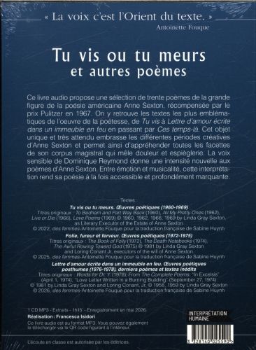 Produktbild: Tu vis ou tu meurs et autres po&egrave;mes
