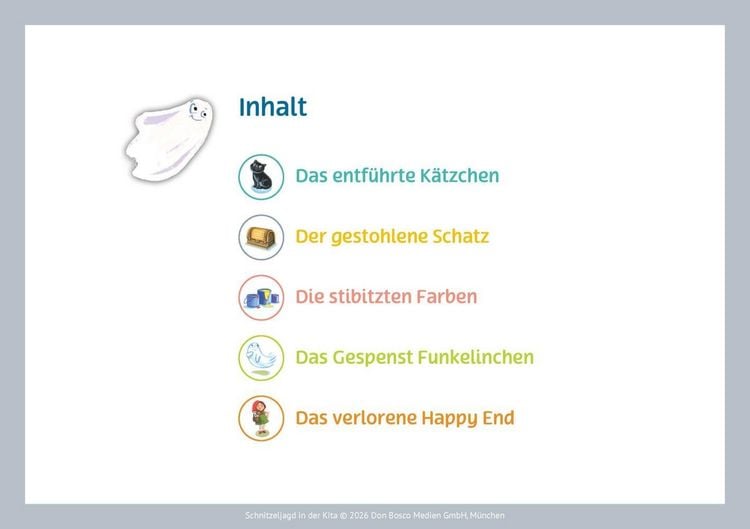 Produktbild: Schnitzeljagd in der Kita
