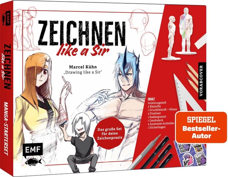 Produktbild: Zeichnen like a Sir &ndash;&nbsp;Das gro&szlig;e Set f&uuml;r deine Zeichenpraxis
