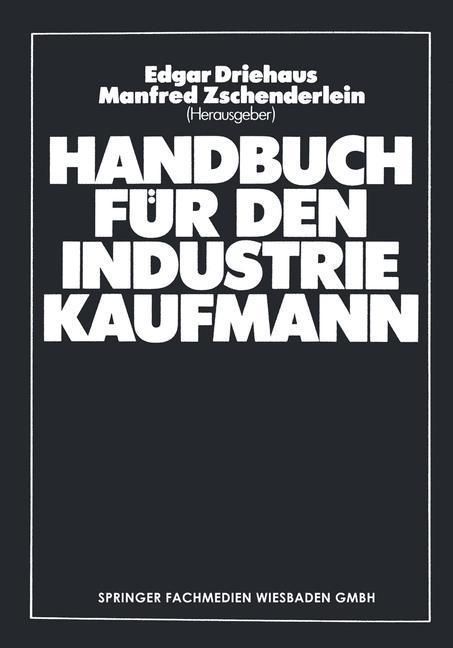 Produktbild: Handbuch f&uuml;r den Industriekaufmann