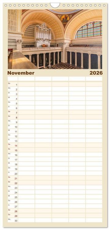 Produktbild: Familienplaner 2026 - Potsdam - Schl&ouml;sser, Parks und der Alte Fritz mit 5 Spalten (Wandkalender, 21 x 45 cm) CALVENDO
