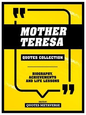 Produktbild: Mother Teresa - Quotes Collection