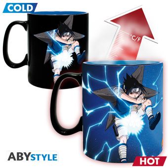 Produktbild: NARUTO - Mug Heat Change - 460 ml- Naruto & Sasuke - cardboard