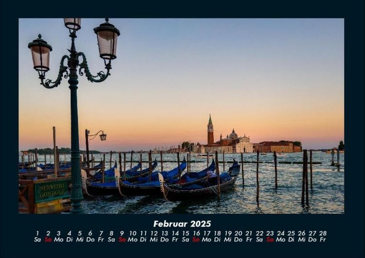 Produktbild: Venedig 2025 Fotokalender DIN A4