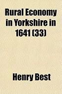 Produktbild: Rural Economy in Yorkshire in 1641 (33)