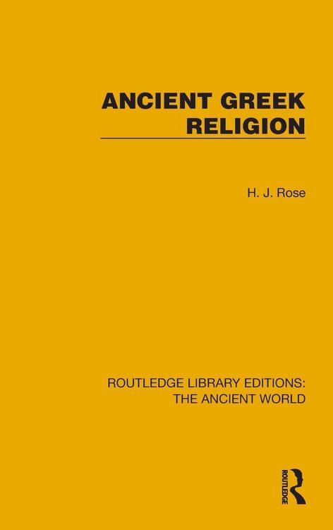 Produktbild: Ancient Greek Religion