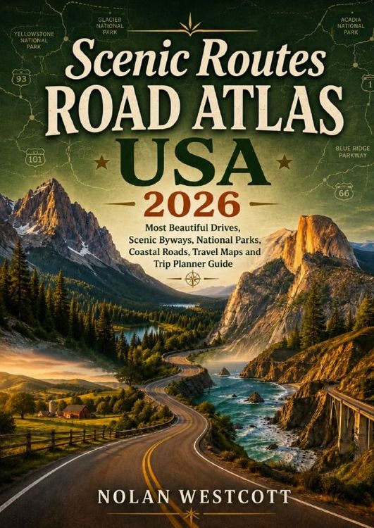Produktbild: Scenic Routes Road Atlas USA 2026