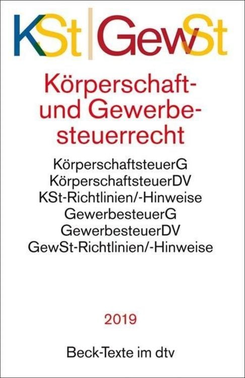 Bild vom Artikel Körperschaftsteuerrecht / Gewerbesteuerrecht vom Autor 