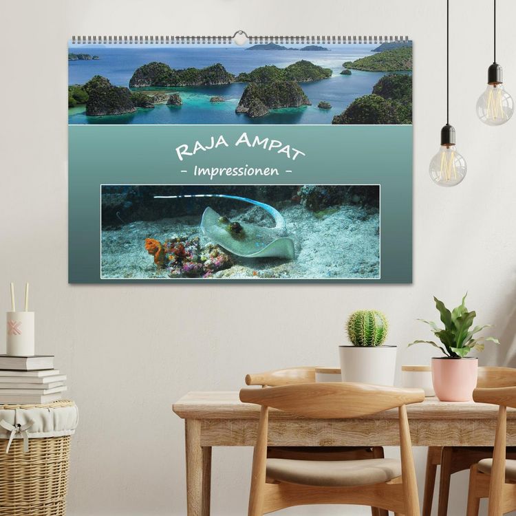 Produktbild: Raja Ampat - Impressionen (Wandkalender 2026 DIN A2 quer), CALVENDO Monatskalender