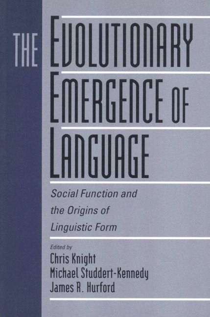 Produktbild: The Evolutionary Emergence of Language