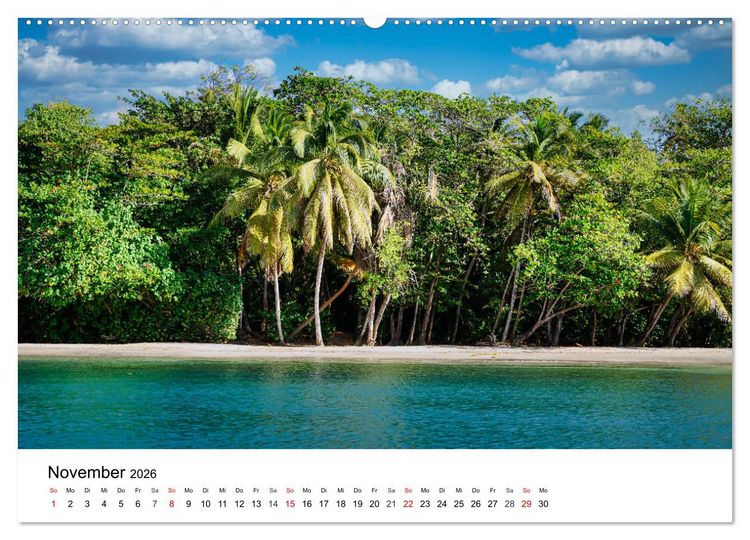 Produktbild: Traumziele Karibik (hochwertiger Premium Wandkalender 2026 DIN A2 quer), Kunstdruck in Hochglanz