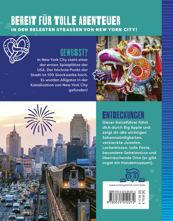 Produktbild: LONELY PLANET Kinderreisef&uuml;hrer Der Cityguide f&uuml;r Kids New York
