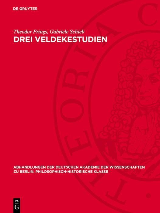 Produktbild: Drei Veldekestudien