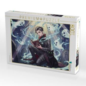 Produktbild: CALVENDO Puzzle Entfesselte Geisternacht | 1000 Teile Lege-Gr&ouml;&szlig;e 64x48cm Foto-Puzzle f&uuml;r gl&uuml;ckliche Stunden