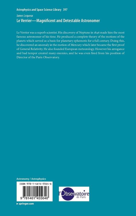 Produktbild: Le Verrier&mdash;Magnificent and Detestable Astronomer