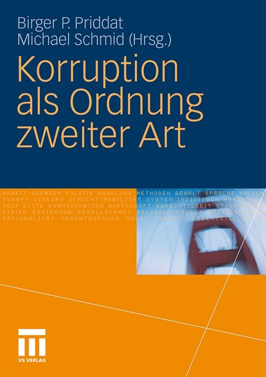 Produktbild: Korruption als Ordnung zweiter Art