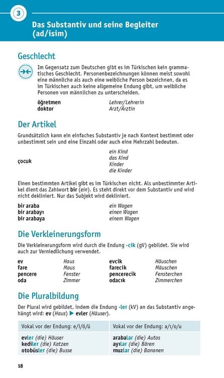 Produktbild: PONS Grammatik kurz & b&uuml;ndig T&uuml;rkisch