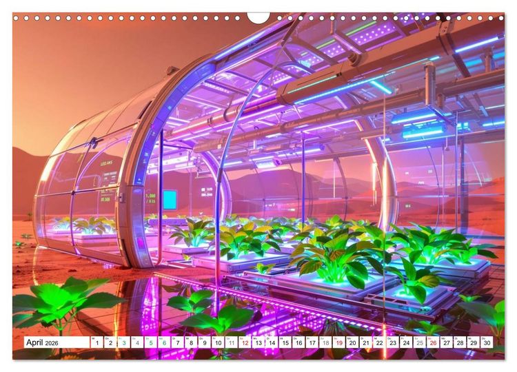 Produktbild: Neuer Morgen Mars (Wandkalender 2026 DIN A3 quer), CALVENDO Monatskalender