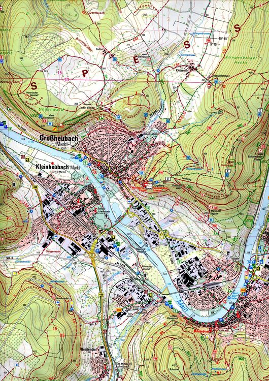 Produktbild: Miltenberg 1:25 000