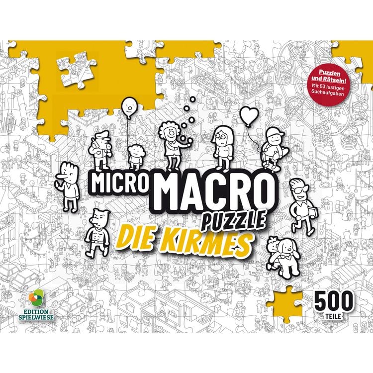 Produktbild: MicroMacro Puzzle: Die Kirmes 500 Teile