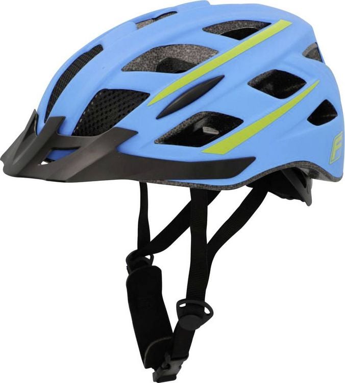 Produktbild: FISCHER FAHRRAD Urban Montis Fahrrad-Helm Blau Konfektionsgr&ouml;&szlig;e=S/M Kopfumfang=52-59cm