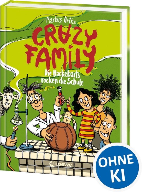 Produktbild: Crazy Family (Band 5) - Die Hackebarts rocken die Schule