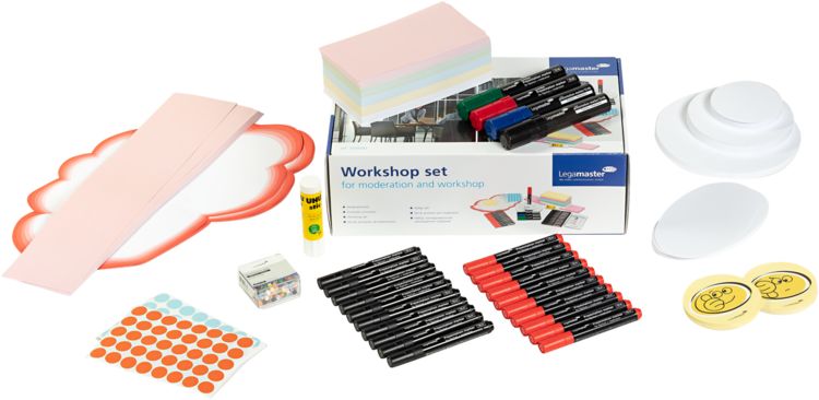 Produktbild: Legamaster Moderationsset 2200-teilig